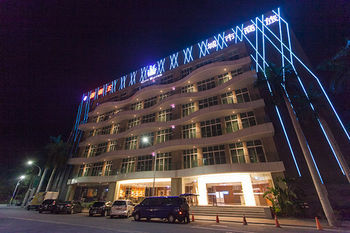 Hotel Front - Evening or Night